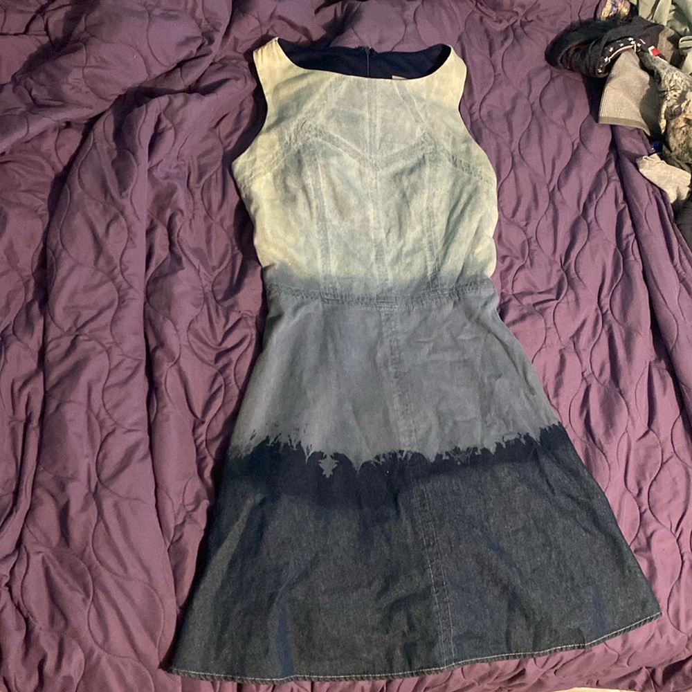 Denim dress, worn once, great condition